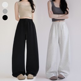 여성 간절기 와이드 스트링 팬츠 ELC-9065