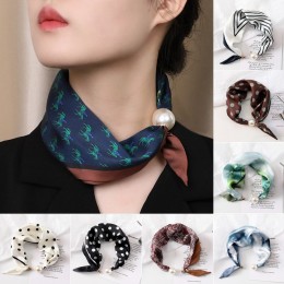 진주 마그네틱 꼬리 미니 스카프 ELP-001