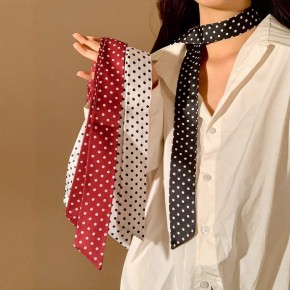 클래식 도트 미니 스카프 ELP-004