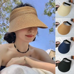 심플 데일리 밀짚 썬캡 ELM-291