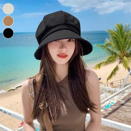 와이드챙 호박 버킷햇 ELM-295