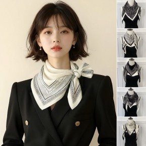 고급 패턴 멀티 숄 삼각 스카프 ELP-005