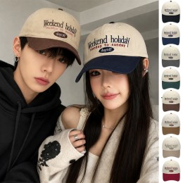 Weekend holiday 배색 볼캡 ELM-307