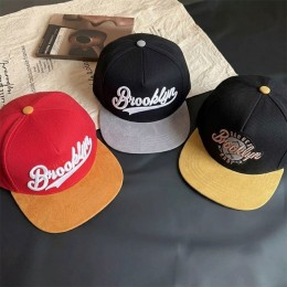 배색 레터링 BROOKLYN 스트릿 스냅백 ELM-309