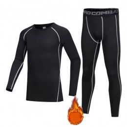 남성 기모 트레이닝 레깅스세트 ELC-2012