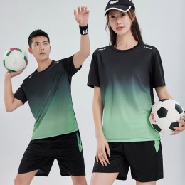 남여공용 그라데이션 반팔 트레이닝복 ELC-2016