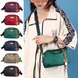 패브릭 레이어 미니 크로스백 ELG-072