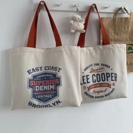 그래픽 캔버스백 에코백 ELG-086