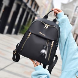 트랜디 블랙 백팩 ELG-126