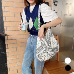 페이즐리 반다나 크로스 숄더백 ELG-131