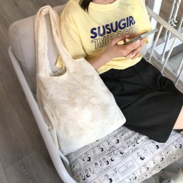 꽃자수 망사 패브릭 숄더백 ELG-150