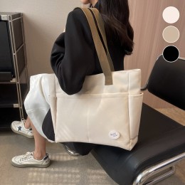 가벼운 데일리 캔버스 숄더백 ELG-217