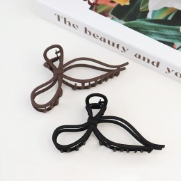 무광 심플 리본 집게핀 ELH-048