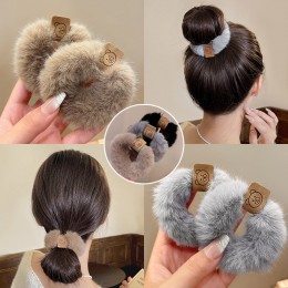 인조퍼 심플 헤어슈슈 ELH-063