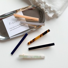 일자 자개 집게핀 ELH-067