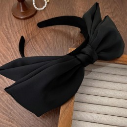 새틴 빅리본 헤어밴드 ELH-068