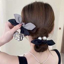 래빗리본 진주 헤어끈 ELH-071