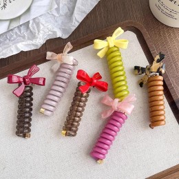 큐티리본 포니테일 헤어링 ELH-078