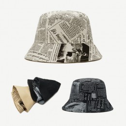 뉴스페이퍼 벙거지모자 ELM-006