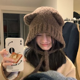 고양이 보넷 비니 ELM-140