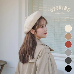 울 혼방 베레모 ELM-160