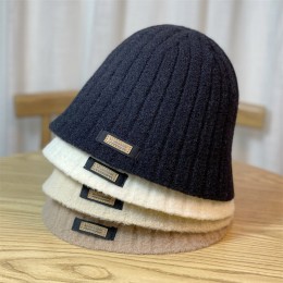 보들 굵은 골지 버킷햇 ELM-161