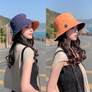 레터링패치 양면 버킷햇 ELM-117