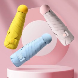 양산겸용 3단 미니우산(케이스포함) ELS-024