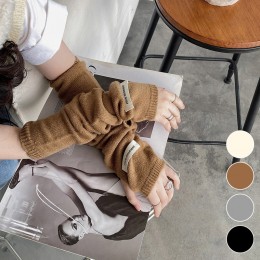 심플 니트 암워머 ELS-054