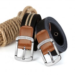 캐주얼 버클 캔버스 벨트 ELS-073