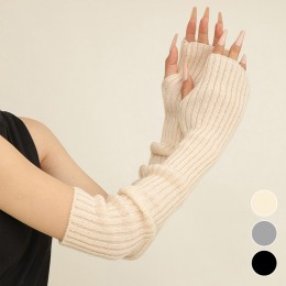 넓은골지 롱 니트 암워머 ELS-096