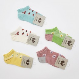 아동양말 꽃밭 5켤레묶음 ELY-3017