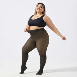 빅사이즈 쫀쫀 방한 스타킹 겨울