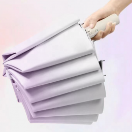 레인보우 그라데이션 자동 우산