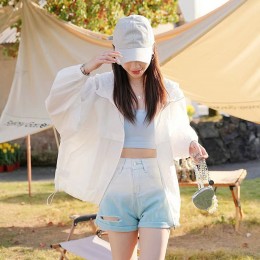 루즈핏 후드 바람막이 봄 여름 햇빛가리개