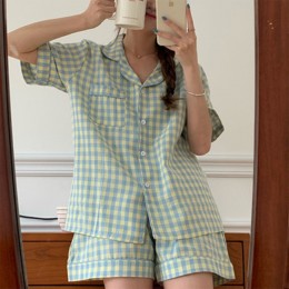 홈웨어 여름 잠옷 세트 스프라이트 하트