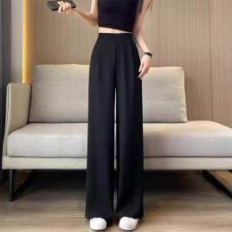 노버튼 와이드 밴딩 슬랙스 팬츠 봄 여름