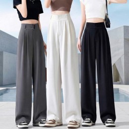 여름 투버튼 와이드 슬랙스 데일리 정장 ~2XL