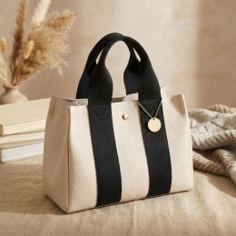 리부 배색스프라이트 토트백