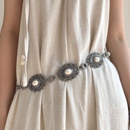 허리 체인 조각 벨트 조임 허리끈