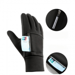 폰터치 카드수납형 네오플랜 방한 장갑