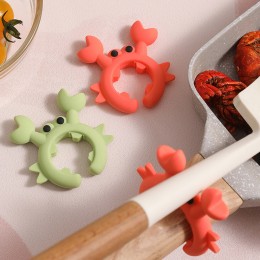 꽃게 실리콘 후라이팬 냄비 받침대