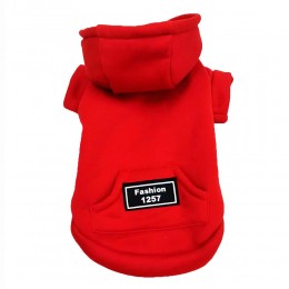 반려동물 가을 겨울 기모 후드티