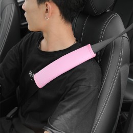 차량용 목 어깨보호 시원한 보호패드 벨트 커버 2P