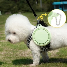 반려동물 아웃도어 실리콘 폴딩 식기
