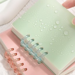 마카롱 컬러 미니 A7 링 바인더 노트 수첩