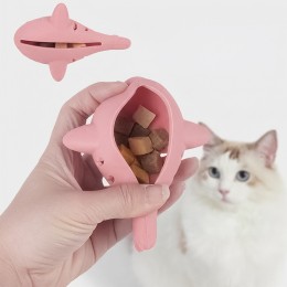 반려동물 말랑 물고기 간식 사료 노즈워크 장난감