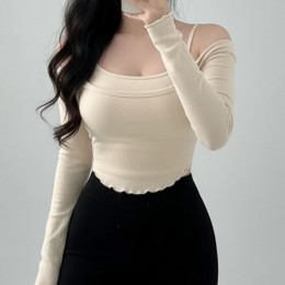 골지 크롭 나시 세트
