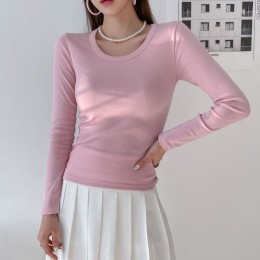 유넥 슬림핏 쫀쫀 긴팔티