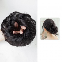 여성 만두머리 올림머리 똥머리 부분가발